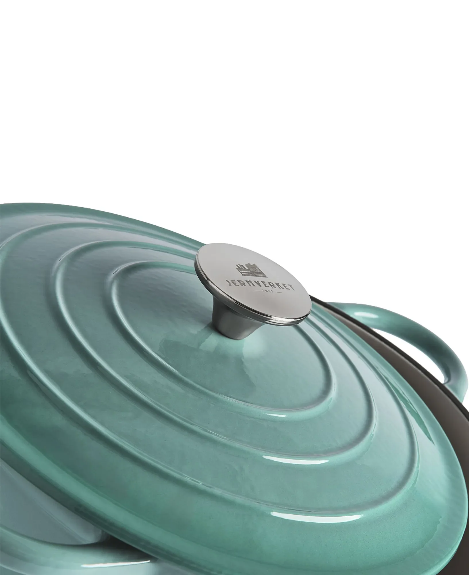 Gjutjärnsgryta från Jernverket 4,2L - Retro Verde - Image 5