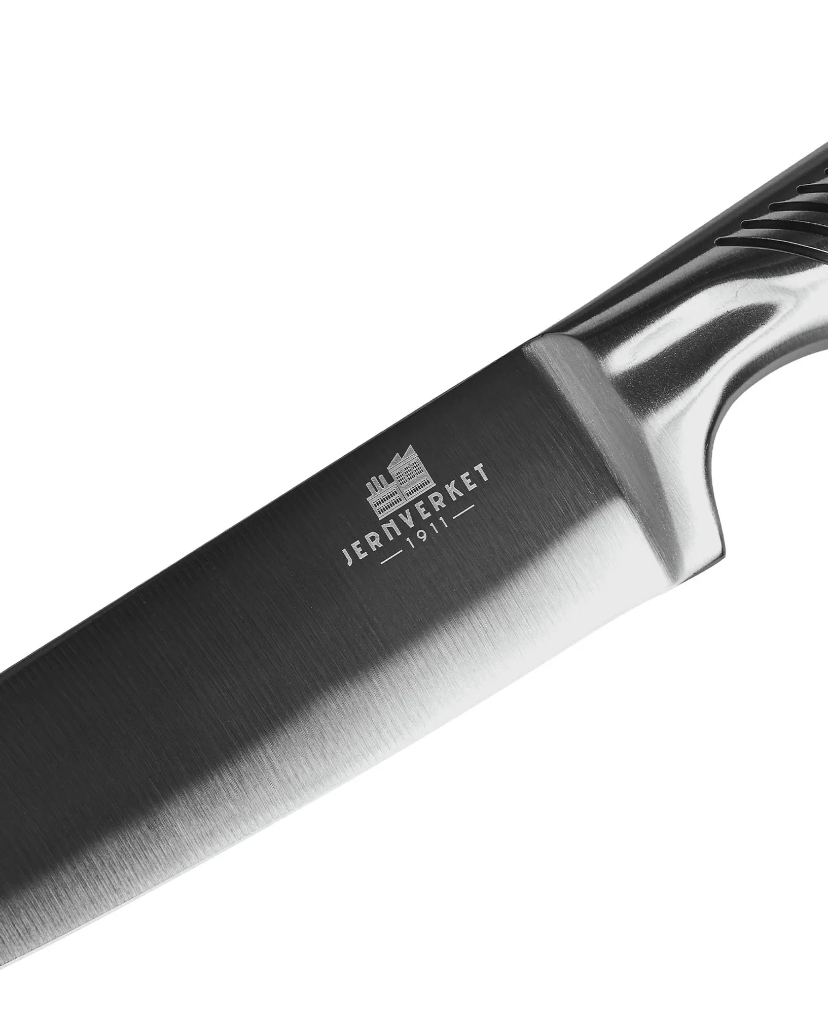 Jernverket Premium knivset med knivblock i rostfritt stål 5 delar - Image 4