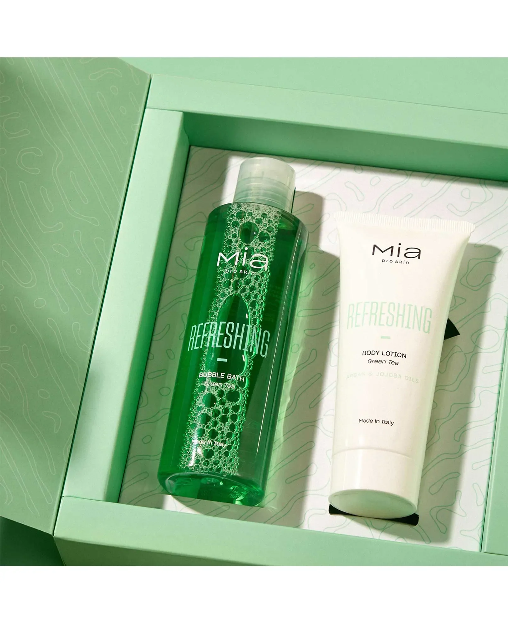 Mia Pro skin - REFRESHING GROOVE Green Tea Body Set