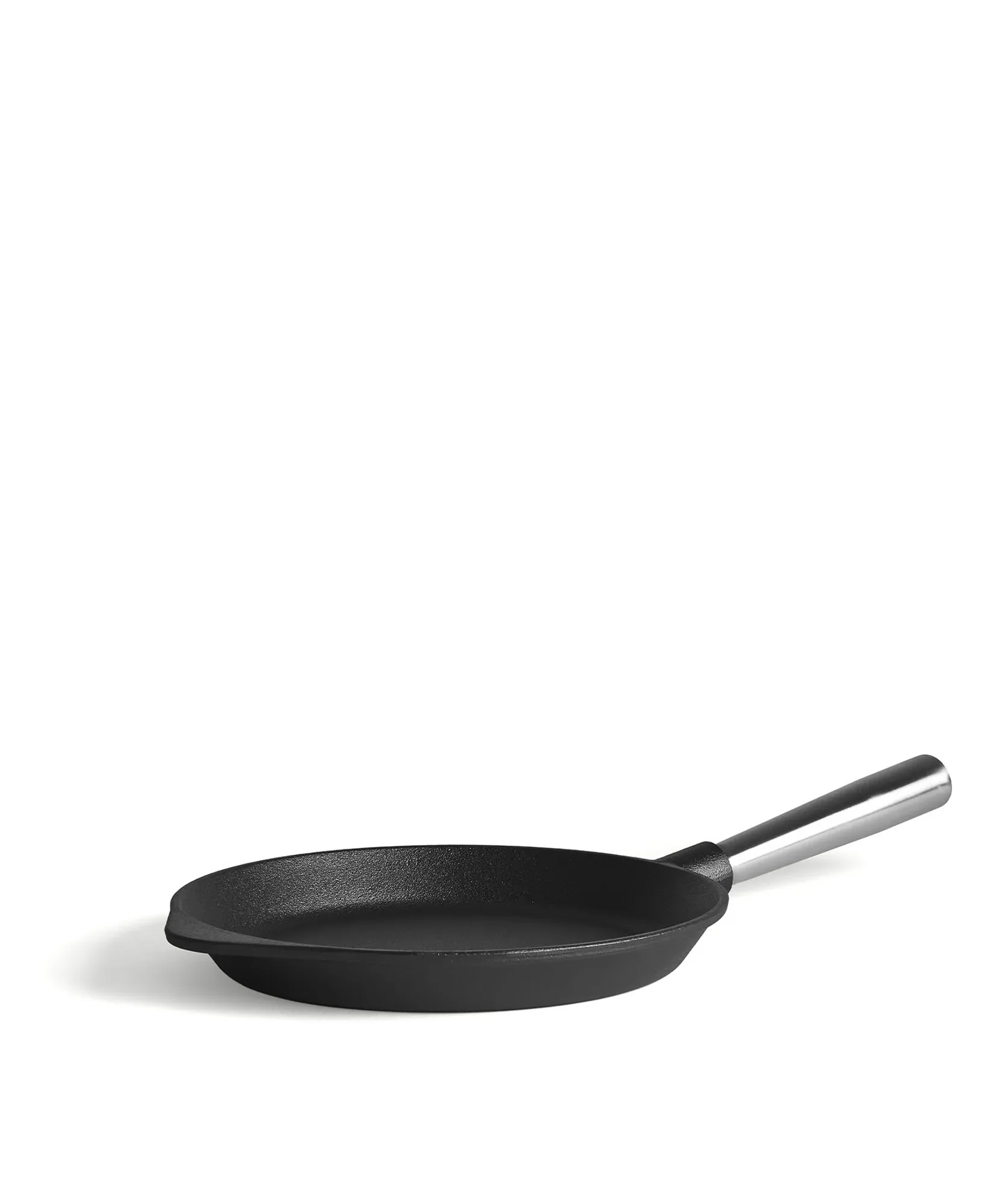 Jernverkets stekpanna i gjutjärn med avtagbart handtag 28 cm - Vegetable coating - Image 2