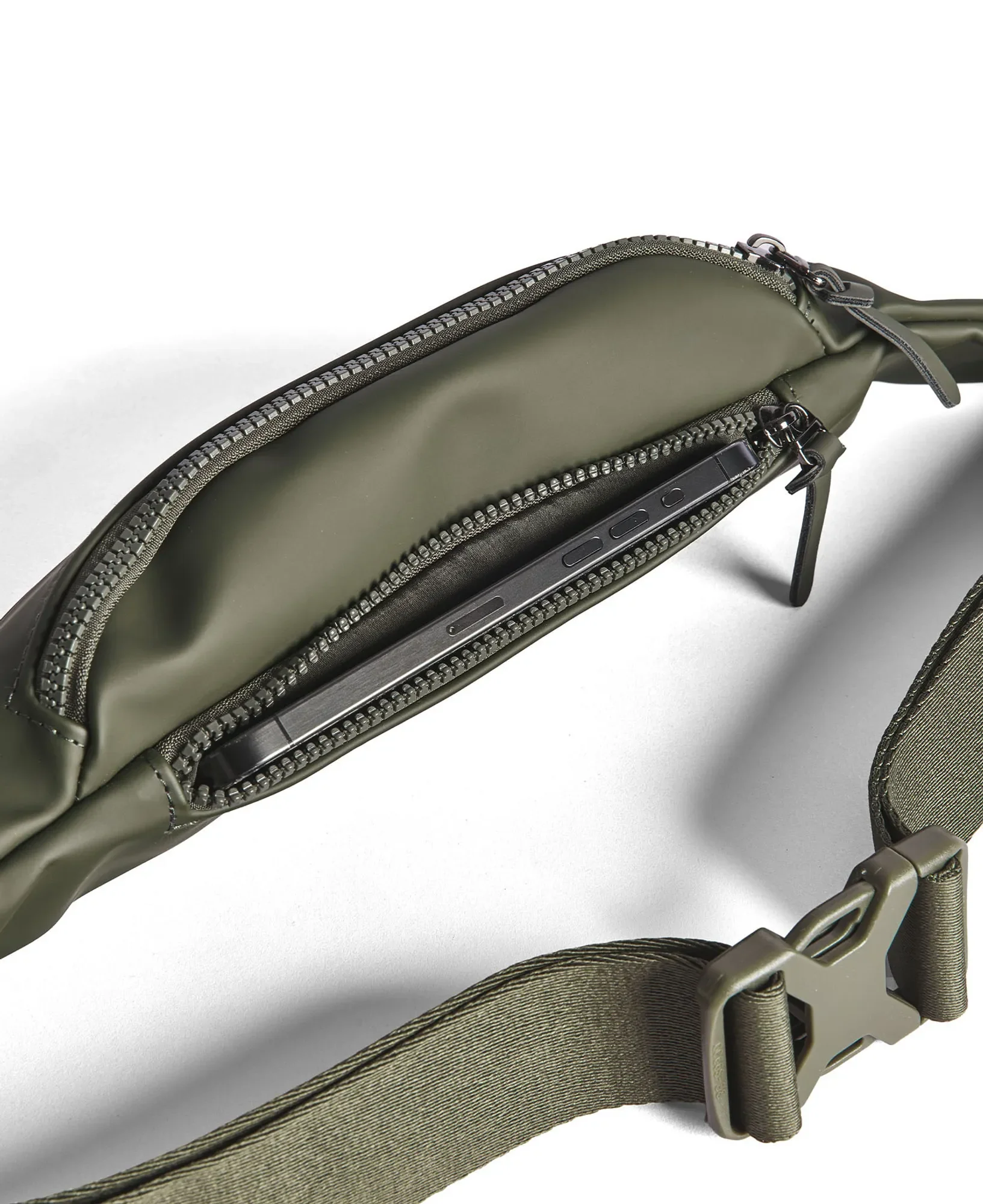 Sutherland & Sons Urban PU Waistpack - Green - Image 3